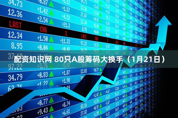 配资知识网 80只A股筹码大换手（1月21日）